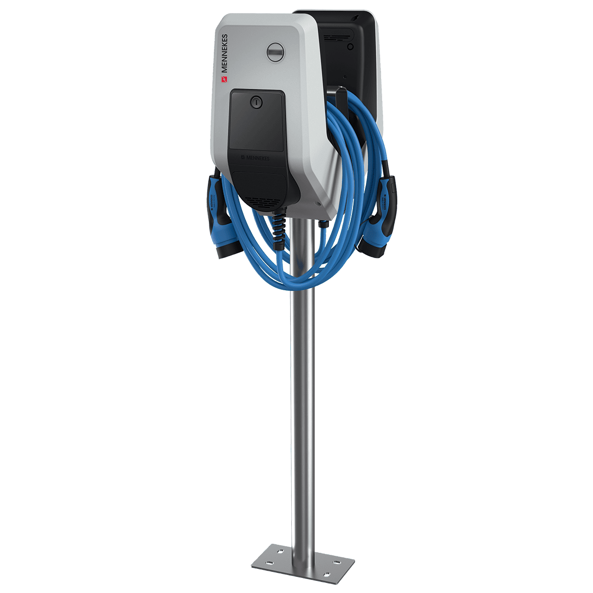 Mennekes AMEDIO Professional Ladesäule mit zwei Ladepunkten