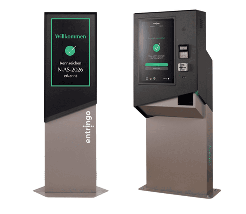 FreeFlow Terminal für schrankenloses Parken
